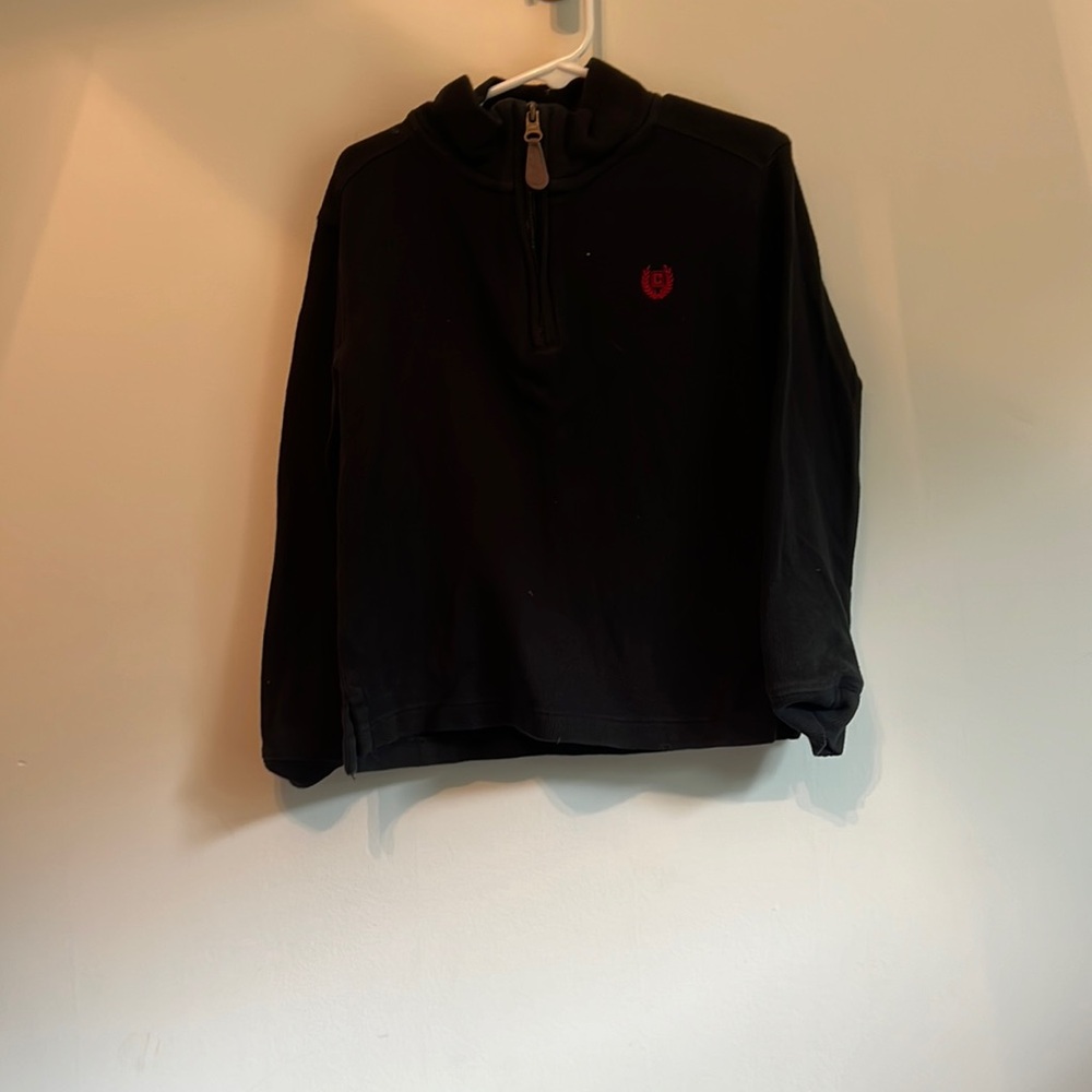 Chaps black sweater, long sleeve size 5
